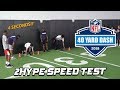 Who Has the FASTEST 40-yard Dash in 2HYPE? NFL Combine Workout