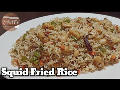 Spicy Squid Fried Rice