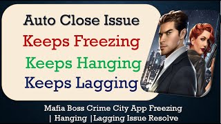 How to Fix Mafia Boss Crime City Auto Close | Keeps Hanging | Freezing | Lagging Issue Solve screenshot 4