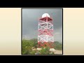 An indigenously built x band doppler weather radar installed at ayanagar new delhi