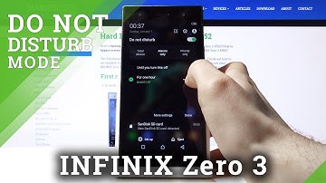 How to Find Do Not Disturb Mode in INFINIX Zero 3 – Silent Mode