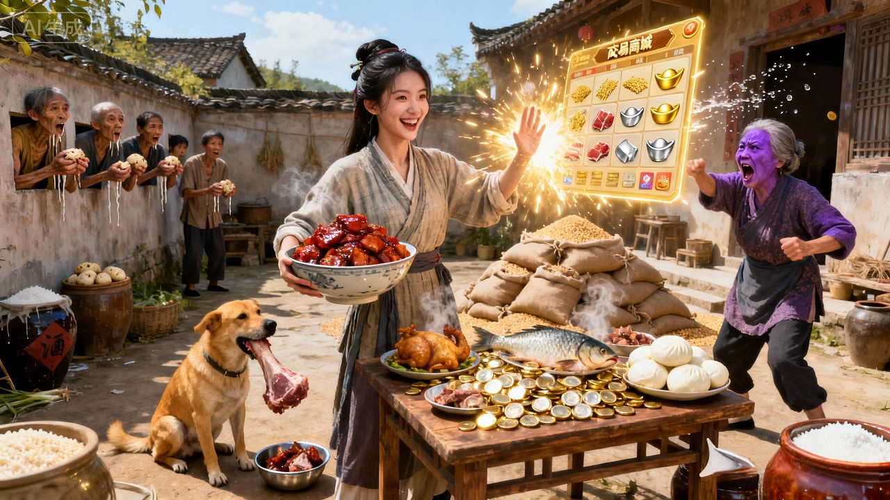 穿越到古代一個犄角旮旯的小山村，成了個剛成親一個月的小農女。剛穿越就被婆婆趾高氣昂地罵