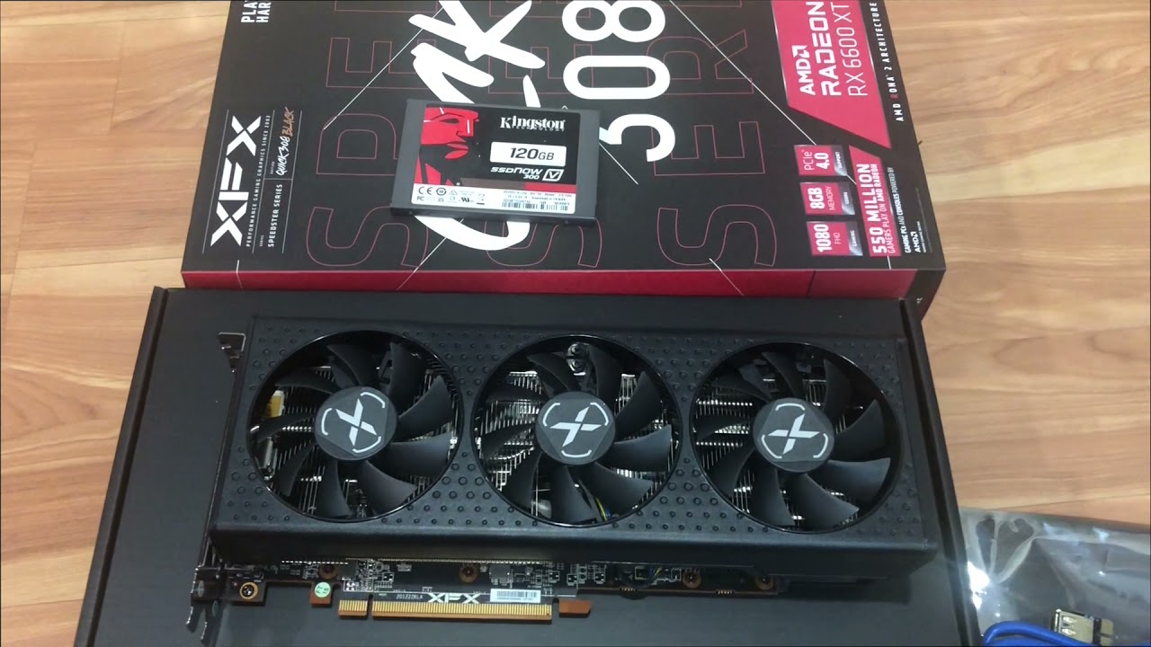 XFX Speedster QICK 308 AMD Radeon RX 6600 XT 8GB Hashrates 