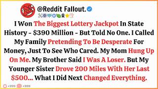 Celebrity I Won The Biggest Lottery Jackpot In State History — $390 Million — But Told No One I Called My Net Worth