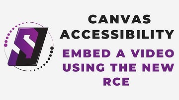 Embed a video using the new RCE in canvas