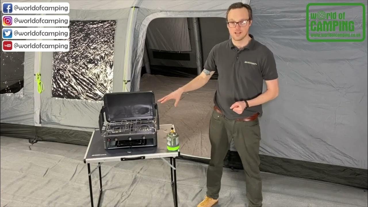Outdoor Revolution Twin Burner Gas Stove & Grill YouTube