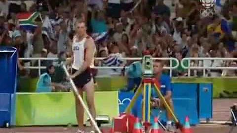 Tim Mack 2004 Olympic Games Gold Medal Jump