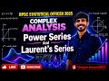 Power Series and Laurent's Series || Rpsc statistical officer (सांख्यिकी अधिकारी) 2025 || Math live