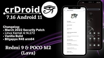 Review update OTA Custom ROM CRDROID 7.16 Android 11 Redmi 9 with oneplus launcher|Neutrino Kernel