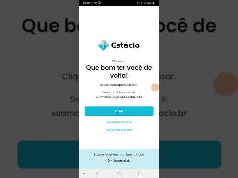 Como criar seu e-mail e senha da conta microsoft para acessar o portal sala de aula virtual