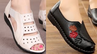 2024 Super Soft Footwear For Women : Sandal Shoes Slippers Slip-on Pump Belly Shoes