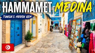 Travel vlog - HAMMAMET MEDINA EXPOSED 🇹🇳 | Real Life Inside Tunisia's Famous Market | 4K Walking Tour 2026