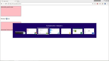 CSS 3 - 3D Transform
