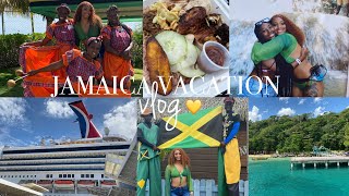 JAMAICA VACATION VLOG| MY FIRST CRUISE *ocho rios*?? dunn's river falls