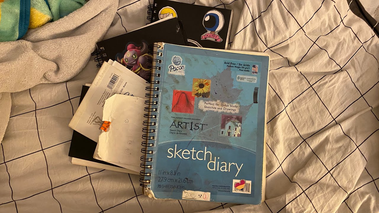 Old Sketchbook Tour (2015) Part 1 - YouTube