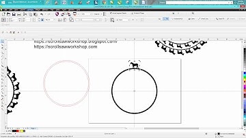 Corel Draw Tips & Tricks Make this EASY! Items around a circle Part 2
