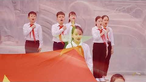 HÁT QUỐC CA TẠI ĐỊA CHỈ ĐỎ - TRƯỜNG TIỂU HỌC QUANG TRUNG - UÔNG BÍ