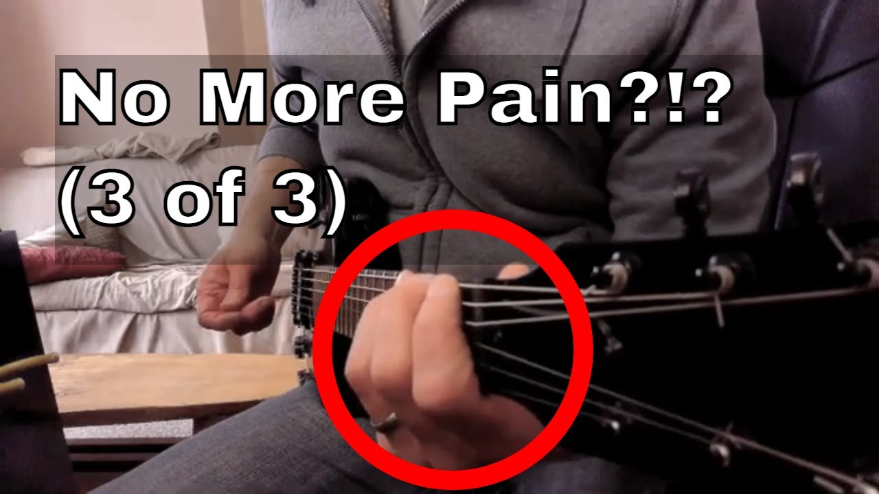Eliminate Left Hand Wrist Pain Playing the Guitar (3 of 3) YouTube