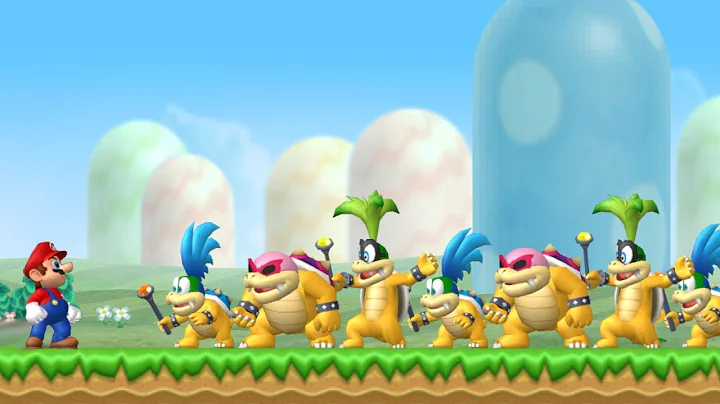 Can Mario Beat 999 Larrys Roys and Iggys in New Su...