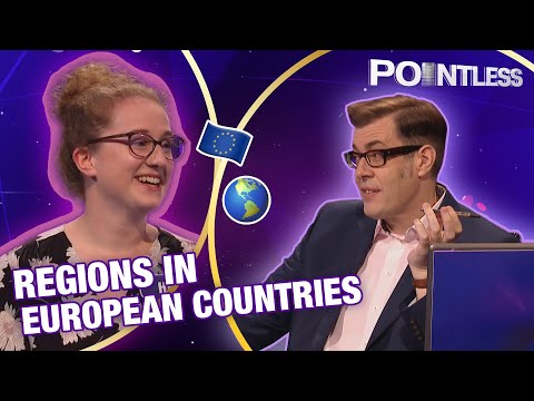Can You Name European Countries Based Off Of Their Regions Pointless S23 EP9 Full Episode 
