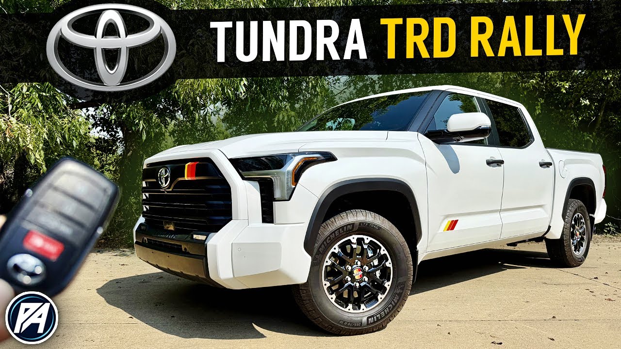 2025 Toyota Tundra TRD Rally Review & Drive - YouTube