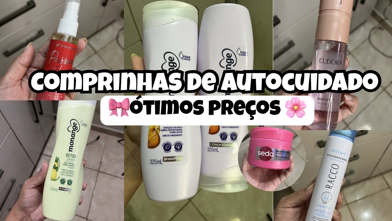 COMPRINHAS de AUTOCUIDADO  BARATINHOS que estou amando! 💗🌸🎀