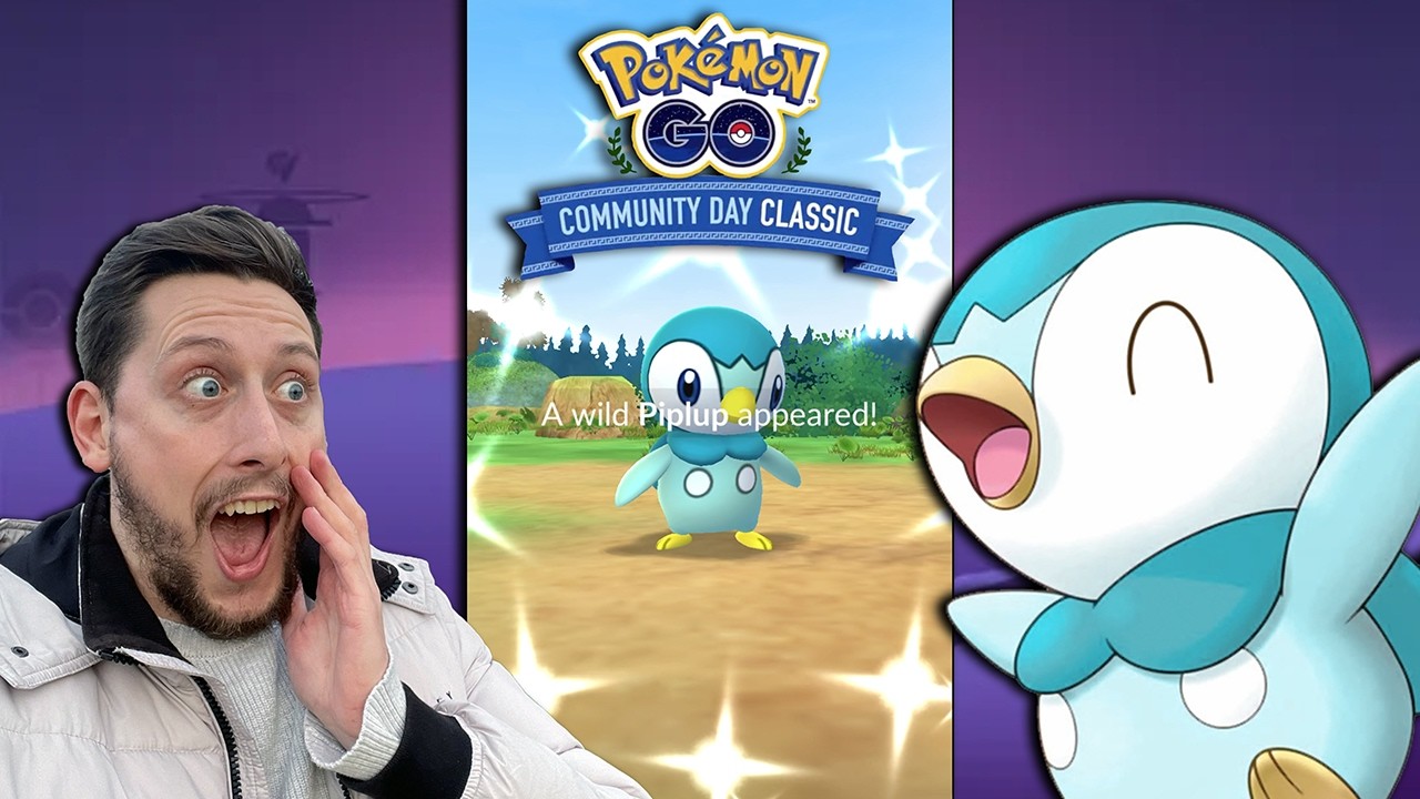 *Piplup Community Day Classic* BEST BACKGROUND! INSANE Shiny Luck and BRAND NEW HUNDO! (Pokemon GO)