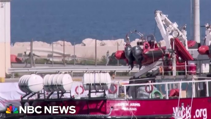 Ship Carrying Gaza Aid Still In Cyprus