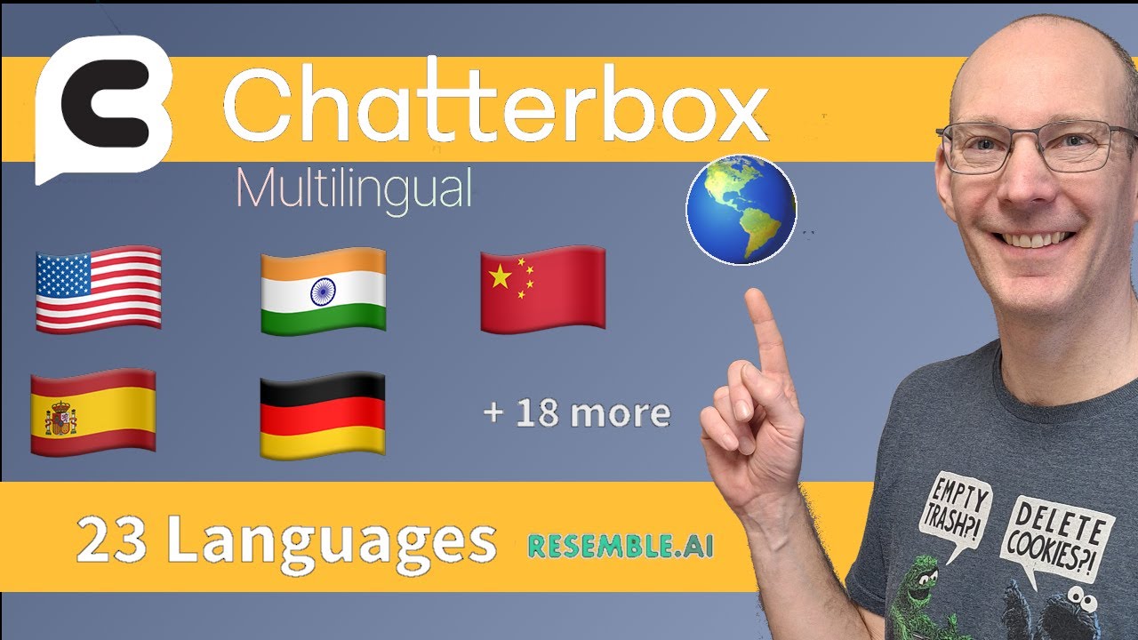 Chatterbox TTS Multilingual | Аудиопримеры (23 языка) и клонирование голоса