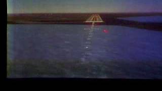 Me landing a Beechcraft 1900 simulator at JFK rwy 4R