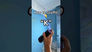 How To Easy Graffiti Letter “K”👈#Graffitialphabet