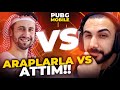 ARAPLARLA VS ATTIM!! 14 YAŞINDA 6 PARMAK OYNAYAN ARAP!! (TAKIMA ALDIM) | PUBG MOBILE