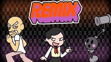 Heaven Studio Custom Remix but i can only use non Rhythm Heaven minigames