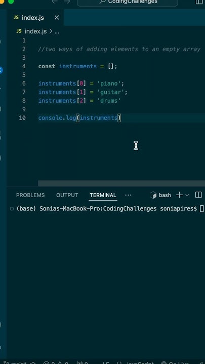 Two Ways of Adding Elements to a New Array in JavaScript | Step-by-Step ...