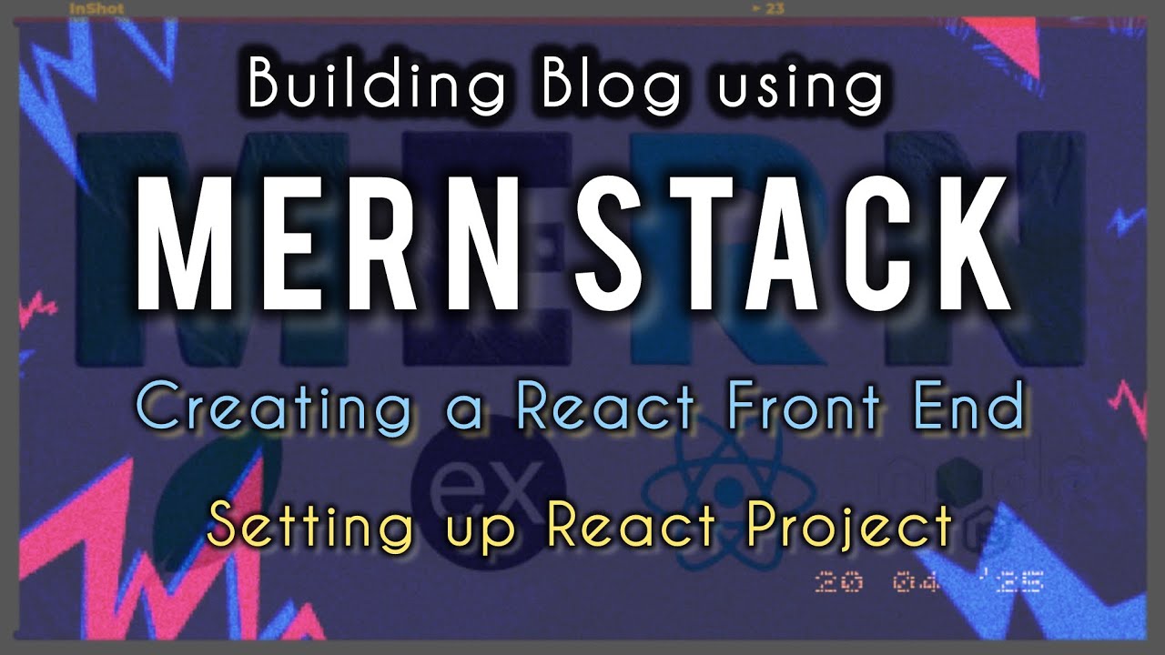 Setting up React Project | Creating a React Front End | Building Blog ...