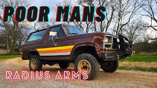 Ford Bronco DIY Extended Radius Arms (TTB long travel)
