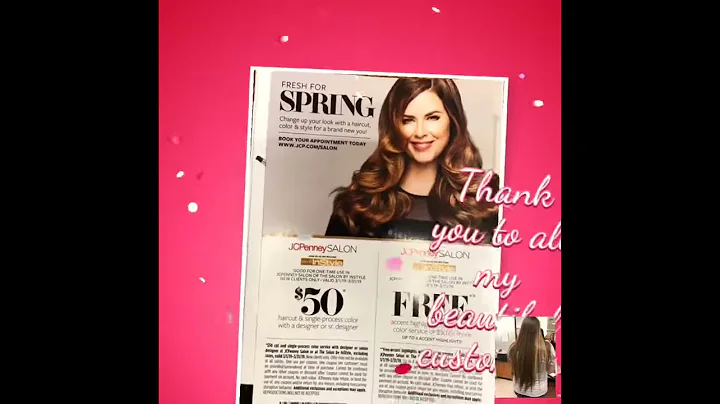 Connie Mackey at JCPenny with a $50 cut and color ...