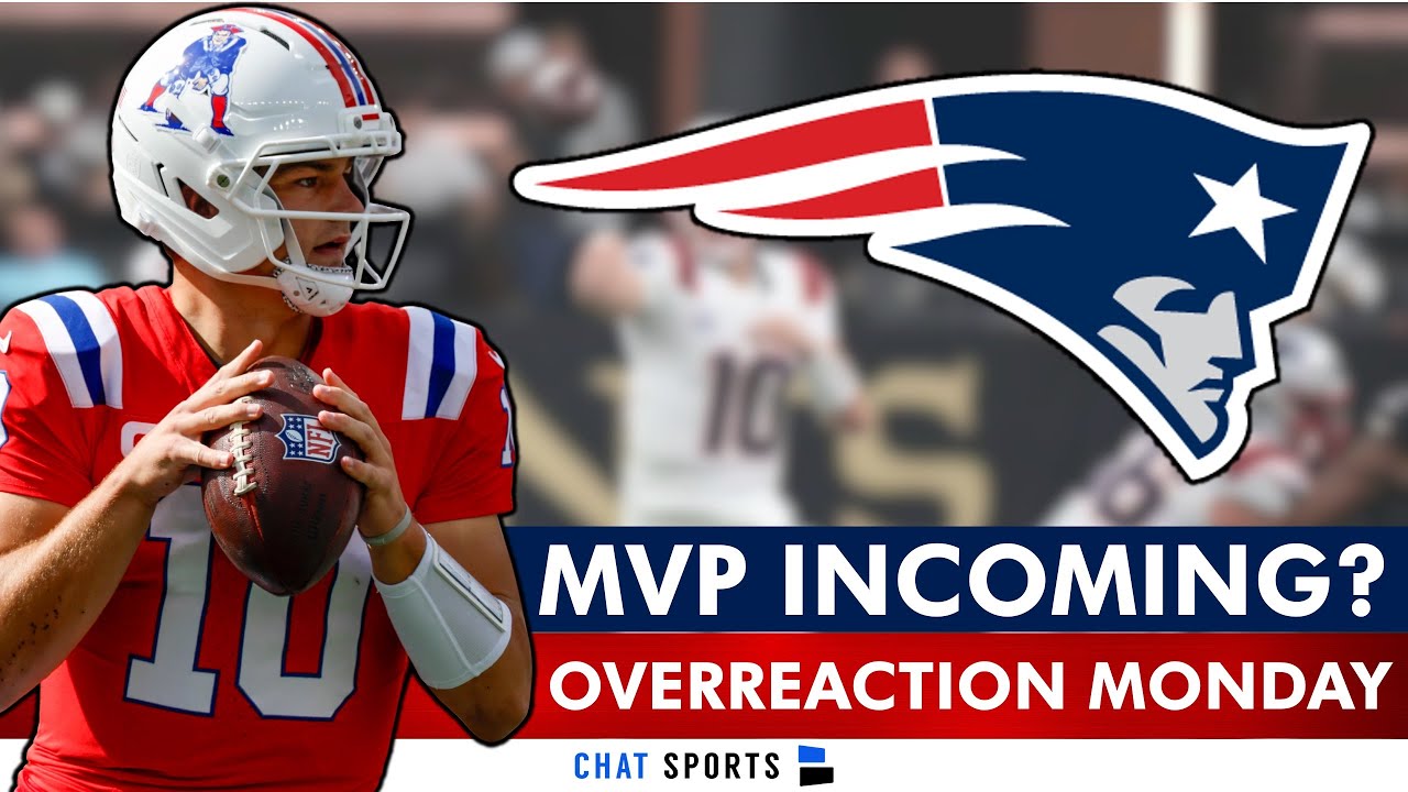 START THE MVP CONVERSATIONS! Patriots Overreaction Monday After NFL Week 6 Win vs. Saints
