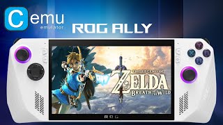 The Legend of Zelda: Breath of the Wild (CEMU 2.0) | Rog Ally Ryzen Z1 Extreme | Turbo Mode