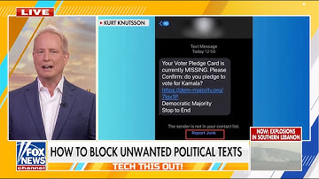 How to reclaim your phone and block unwelcome political text messages | Kurt the CyberGuy
