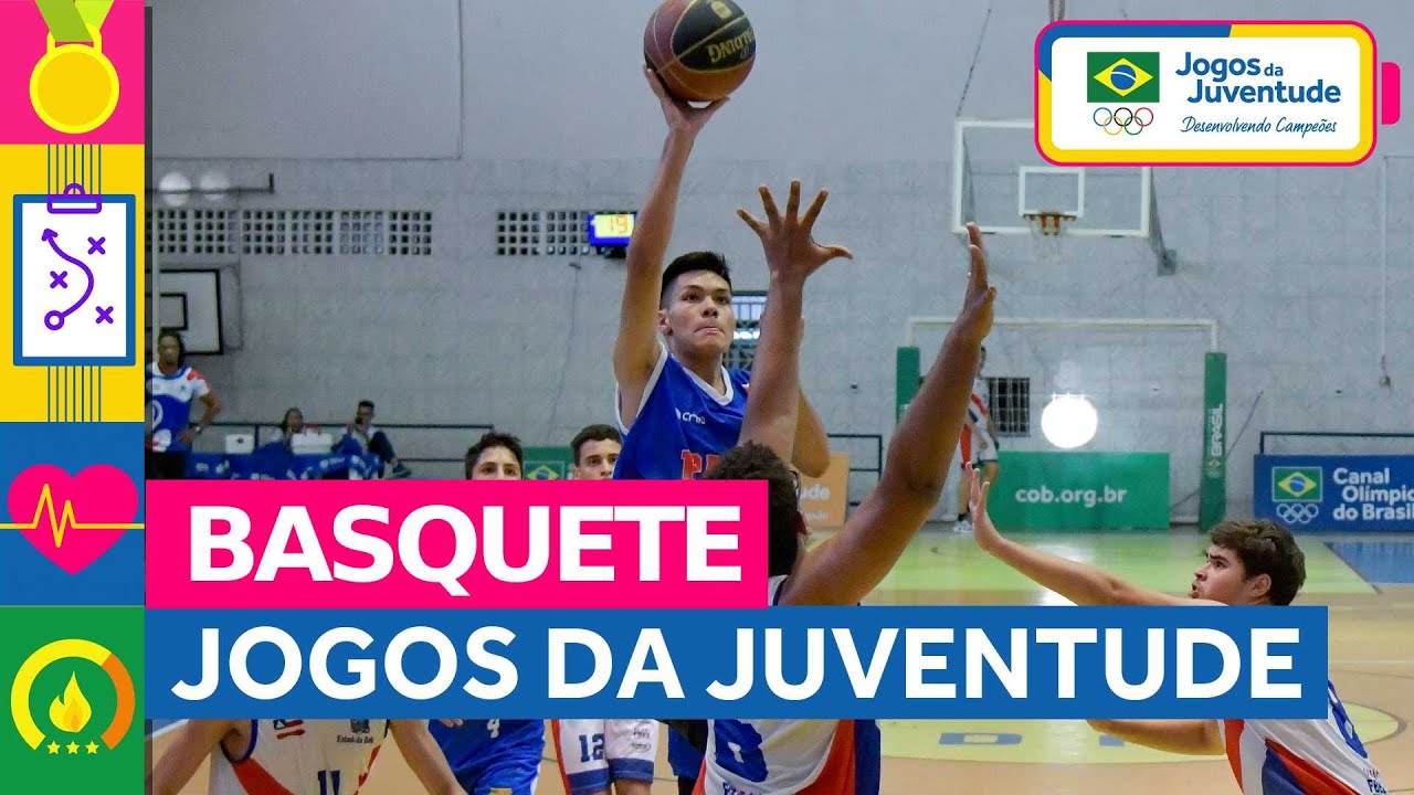 JOGOS DA JUVENTUDE 2023 - Basquete - Dia 1 - AO VIVO 