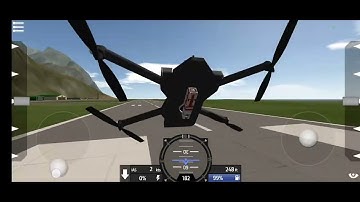 how a quadcopter in simpleplanes is made out of funky trees