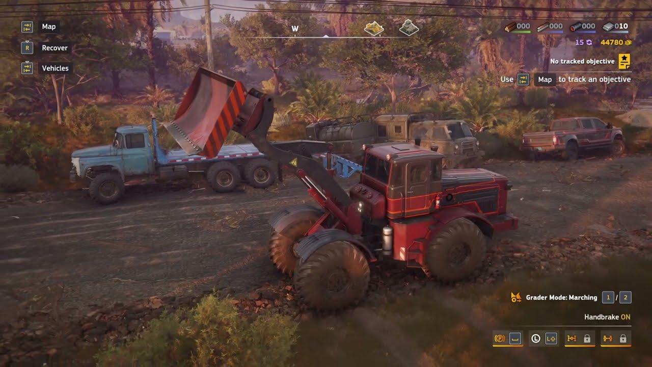 Dozer Recovery Using Strannik 🚧🔥 | RoadCraft Game 4K