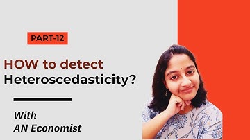 12. How to DETECT Heteroscedasticity? | Spearman