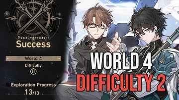 Power of Nihility!「World 4 Difficulty 2」Simulated Universe - Honkai Star Rail