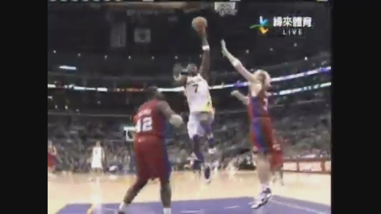 Lamar Odom 23 Points 3 Ast Vs. Clippers, 2005-06.