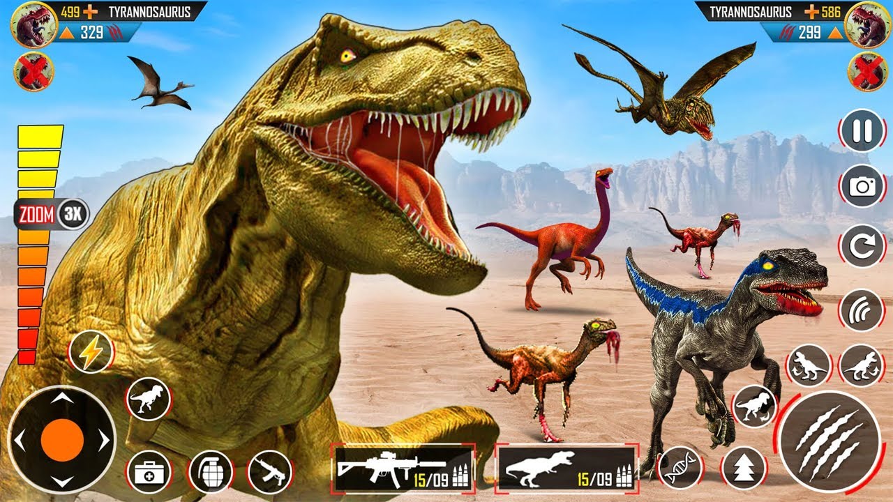 Dinosaur HUNTER 3D:Dragon Game – Apps no Google Play