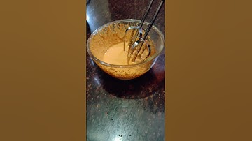 Dalgona Coffee in 5 minutes with hand mixer ☕🍫#youtubeshorts #shorts