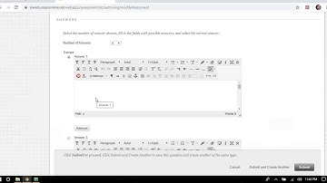 Blackboard Assessment Tools