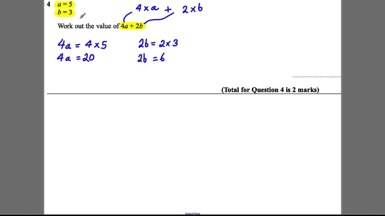 maths is fun Q4 Paper 1F Nov 2013